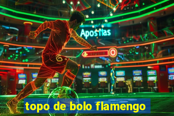 topo de bolo flamengo